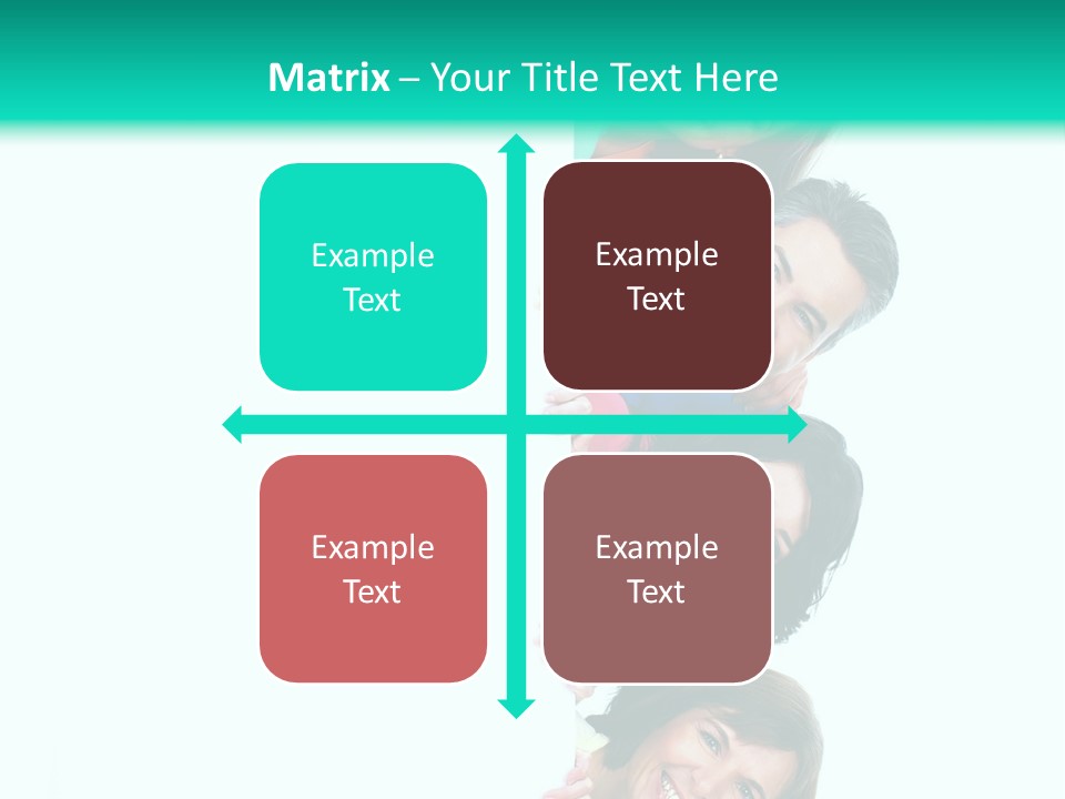 Portrait Colors Society PowerPoint Template