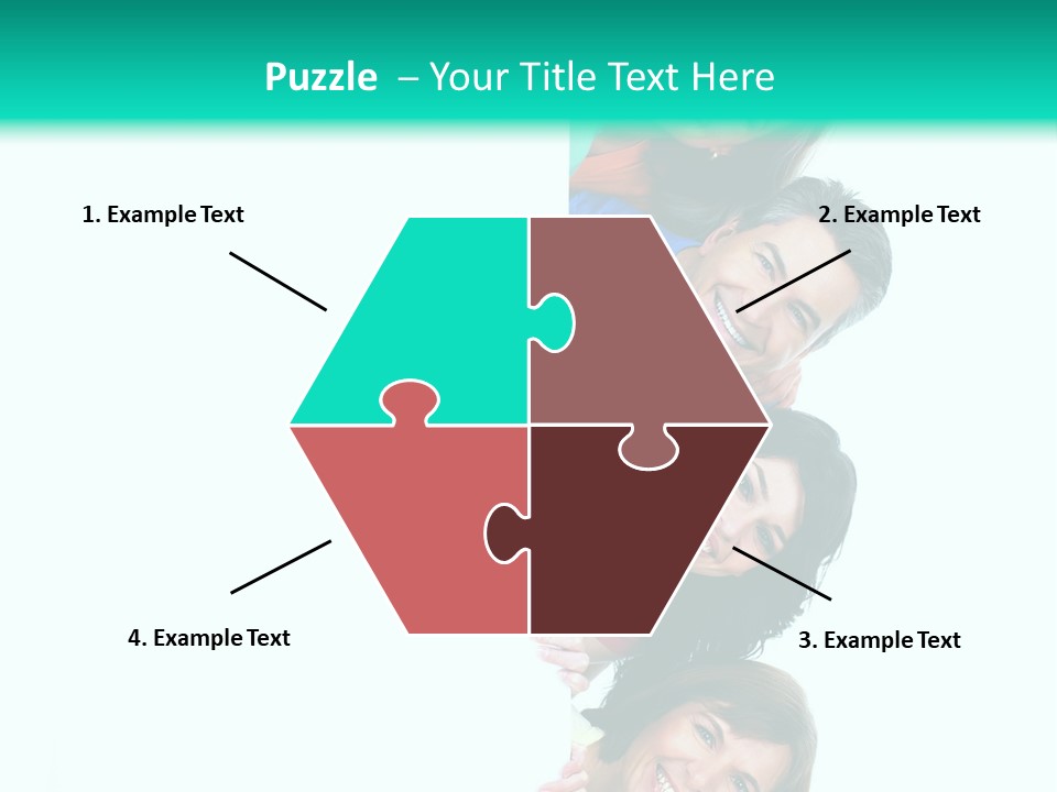 Portrait Colors Society PowerPoint Template