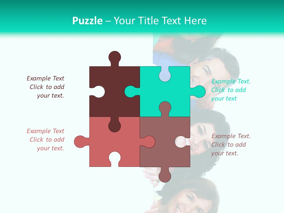 Portrait Colors Society PowerPoint Template