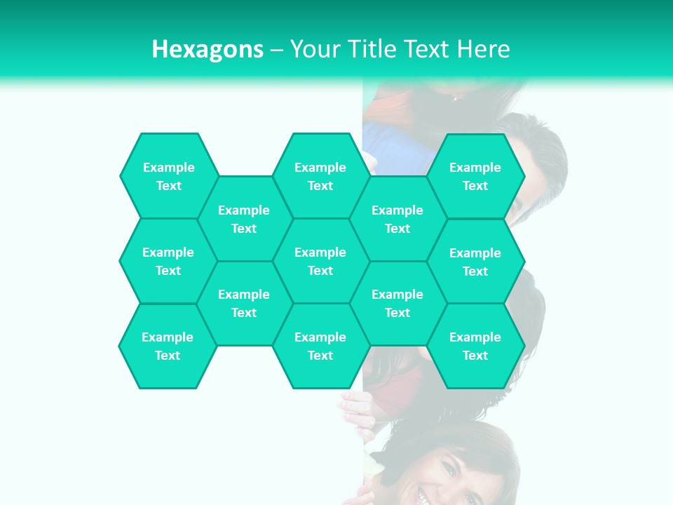 Portrait Colors Society PowerPoint Template