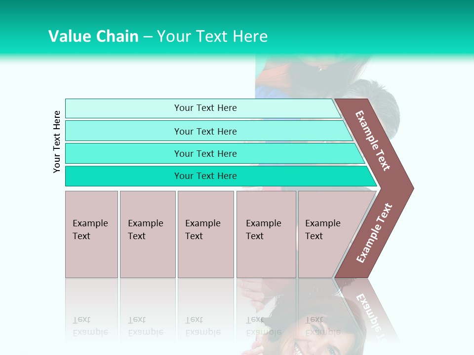 Portrait Colors Society PowerPoint Template