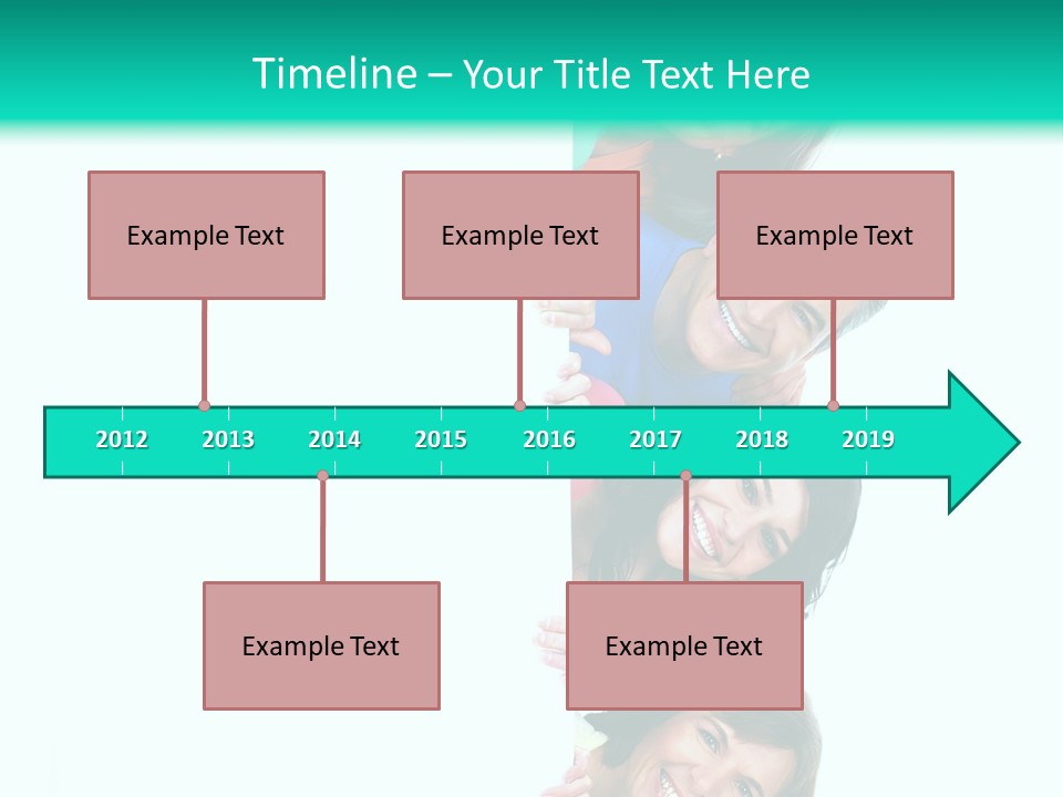 Portrait Colors Society PowerPoint Template