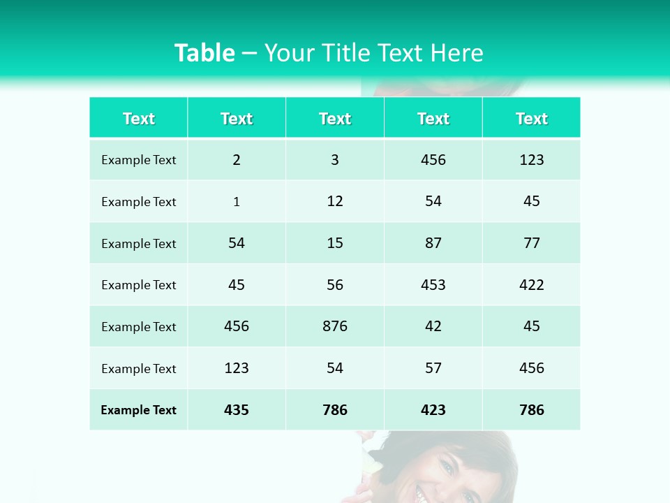 Portrait Colors Society PowerPoint Template