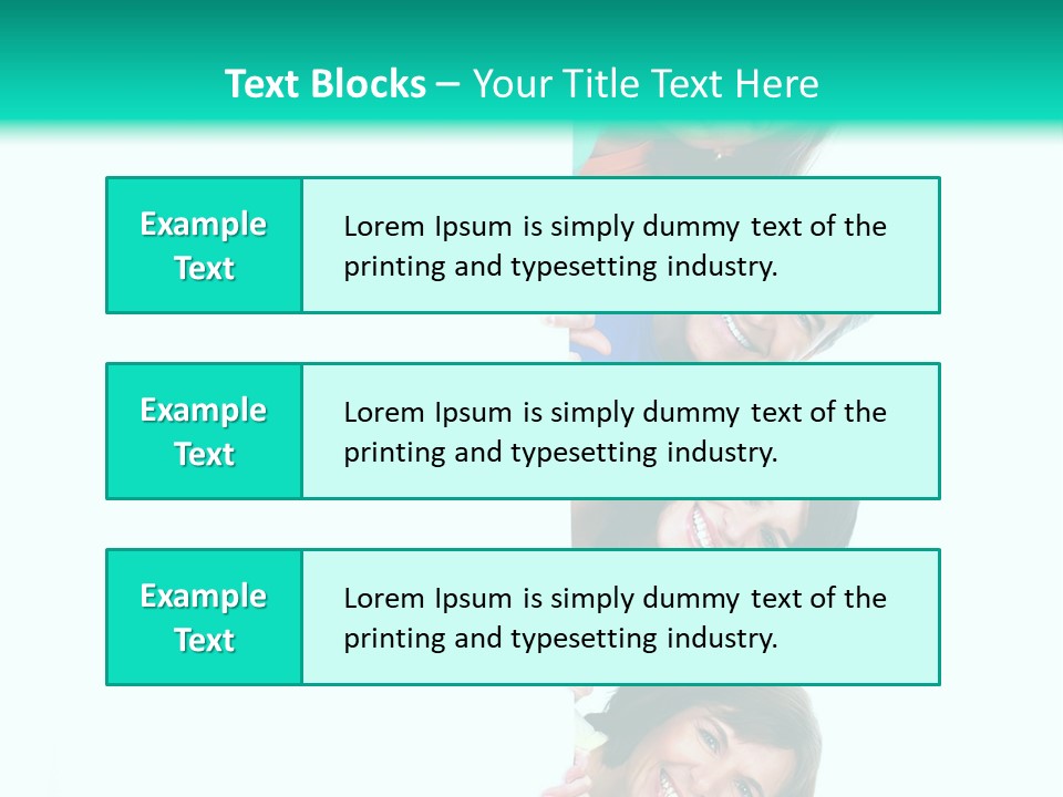 Portrait Colors Society PowerPoint Template