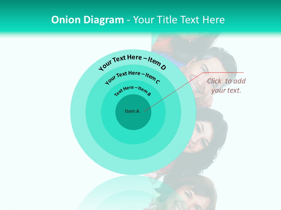 Portrait Colors Society PowerPoint Template