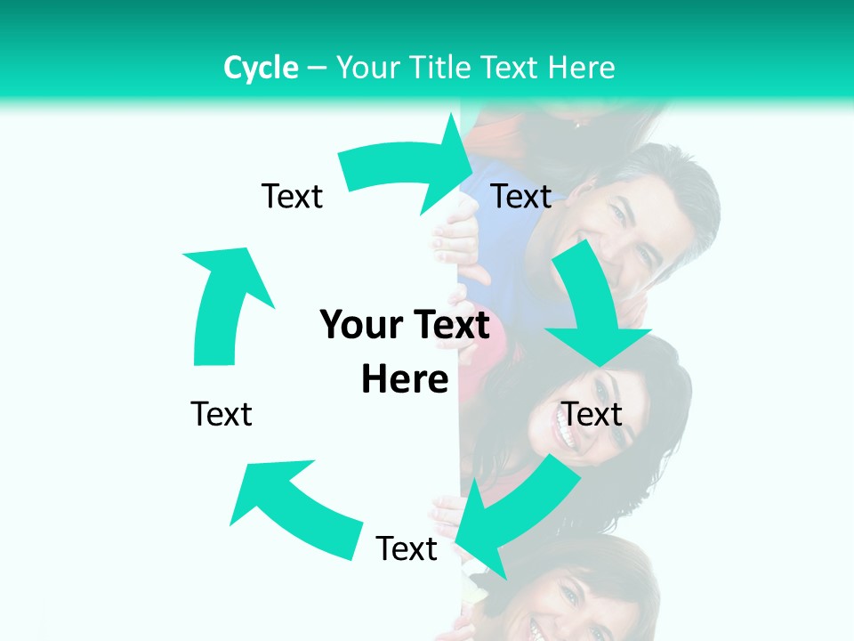 Portrait Colors Society PowerPoint Template