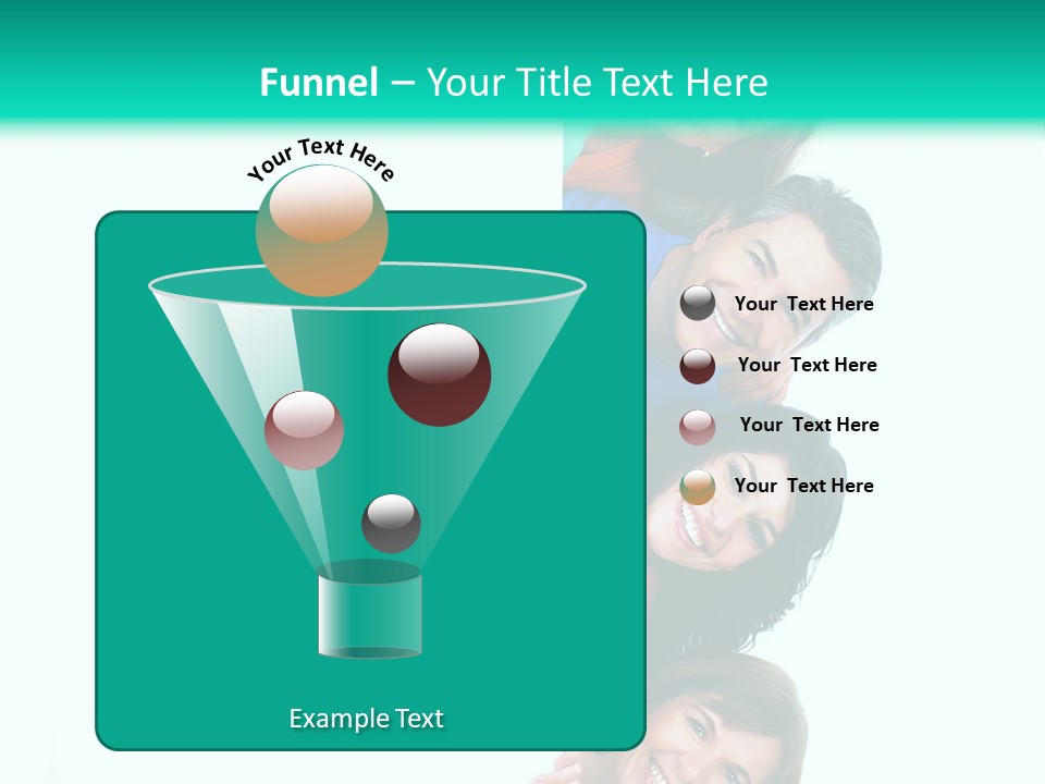 Portrait Colors Society PowerPoint Template