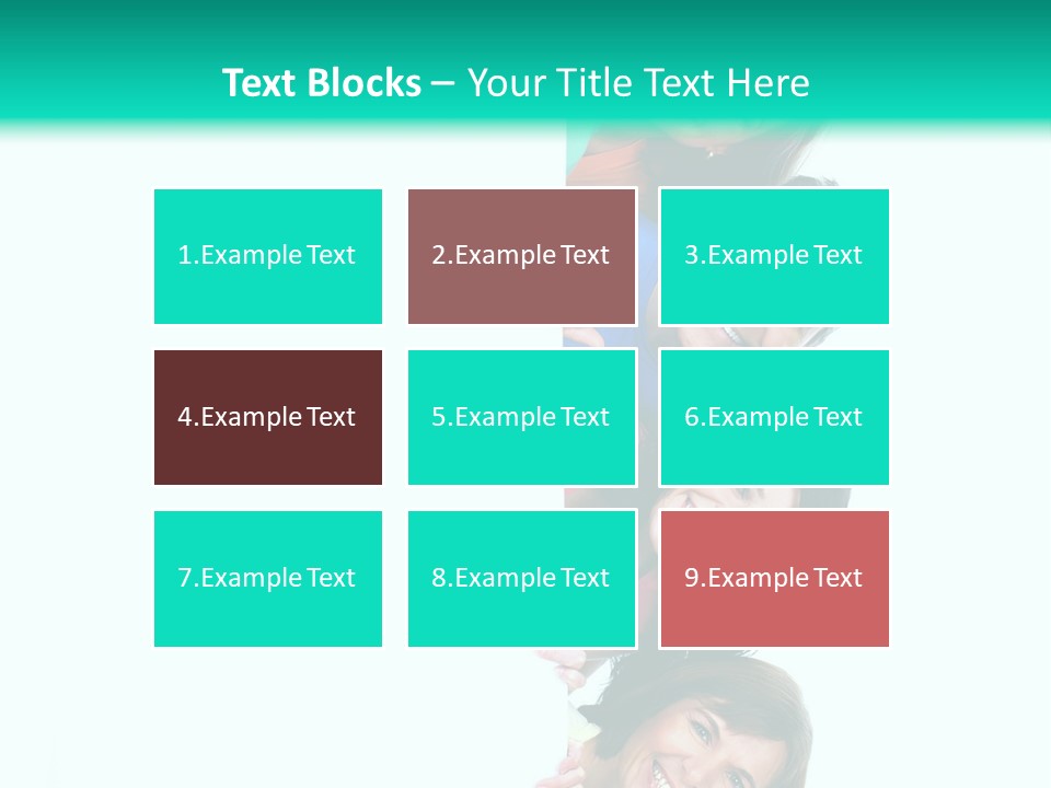 Portrait Colors Society PowerPoint Template