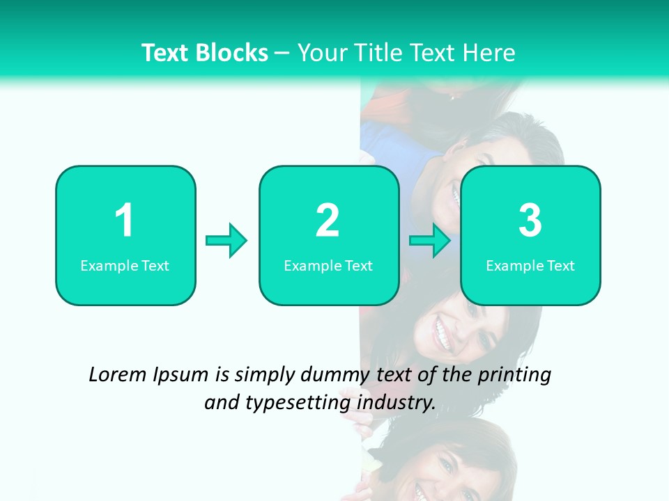 Portrait Colors Society PowerPoint Template