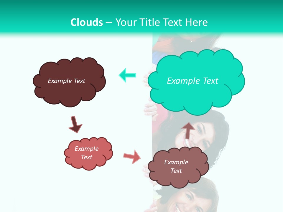 Portrait Colors Society PowerPoint Template
