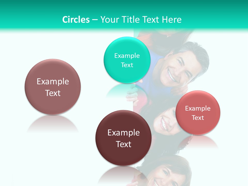 Portrait Colors Society PowerPoint Template