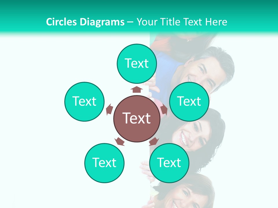 Portrait Colors Society PowerPoint Template