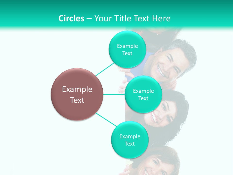 Portrait Colors Society PowerPoint Template