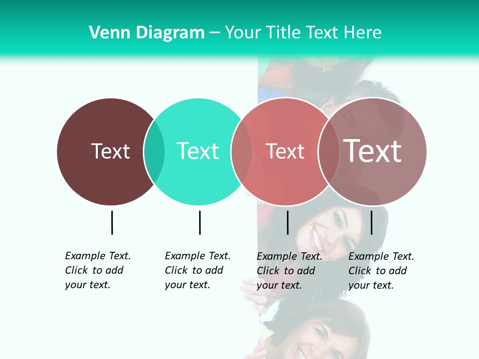 Portrait Colors Society PowerPoint Template