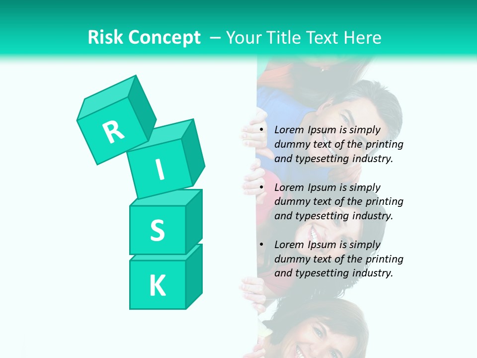 Portrait Colors Society PowerPoint Template