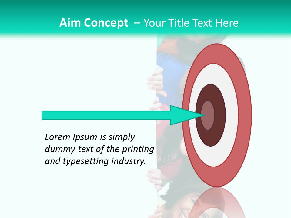 Portrait Colors Society PowerPoint Template