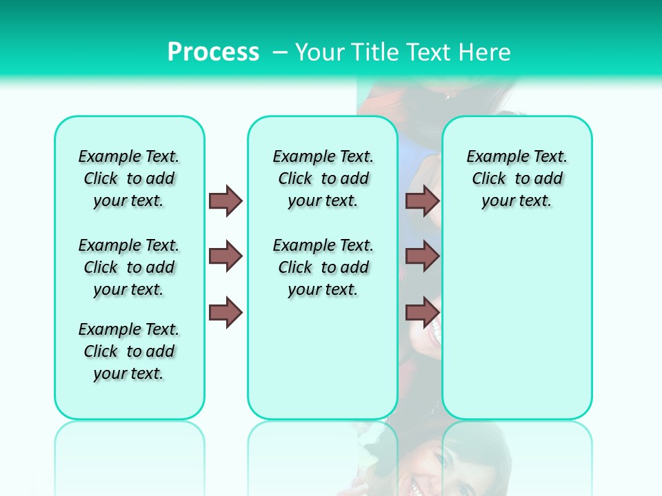 Portrait Colors Society PowerPoint Template