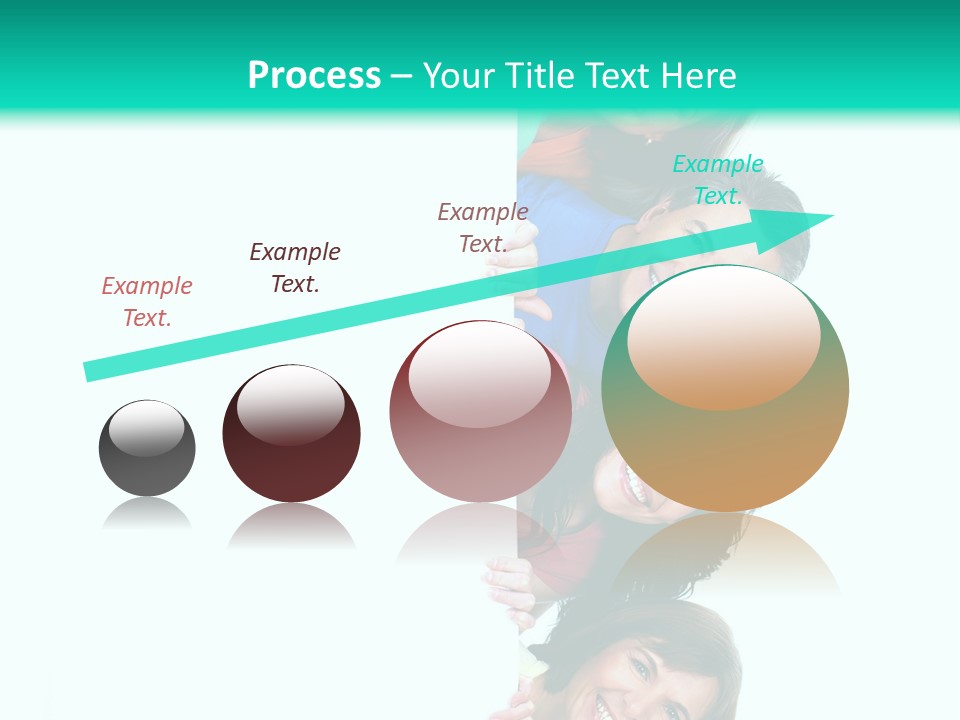 Portrait Colors Society PowerPoint Template