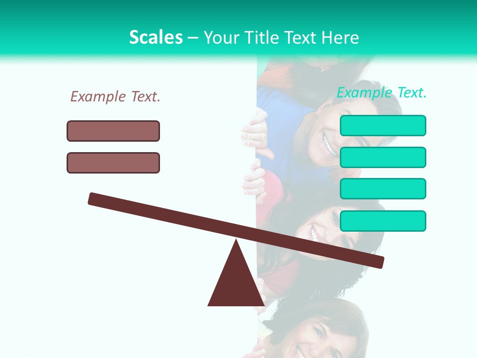 Portrait Colors Society PowerPoint Template