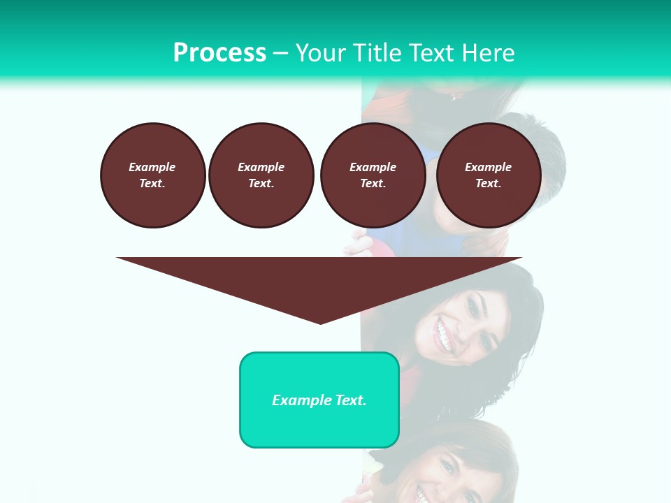Portrait Colors Society PowerPoint Template