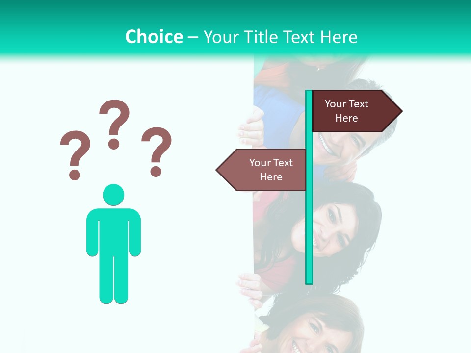 Portrait Colors Society PowerPoint Template