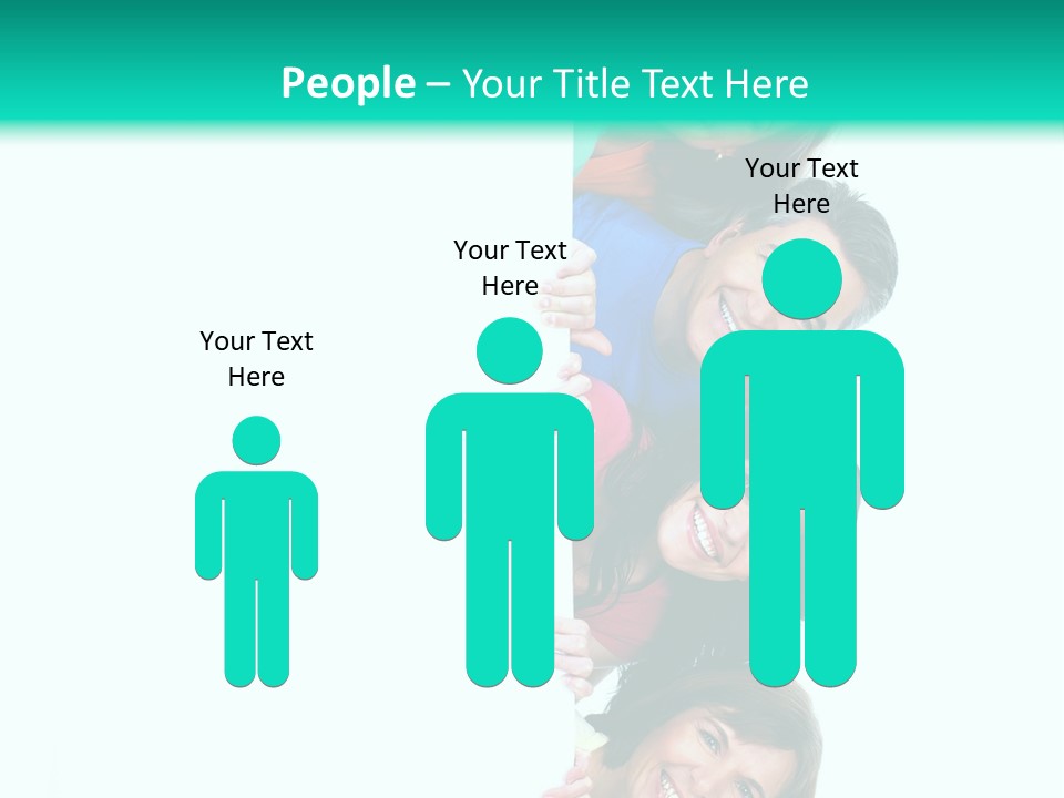 Portrait Colors Society PowerPoint Template