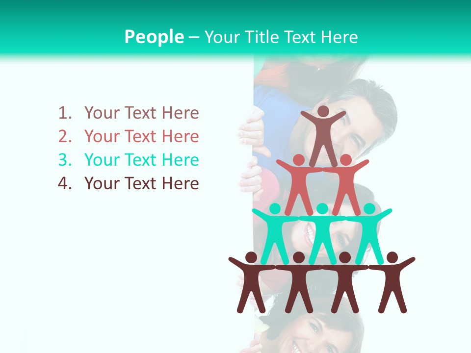 Portrait Colors Society PowerPoint Template