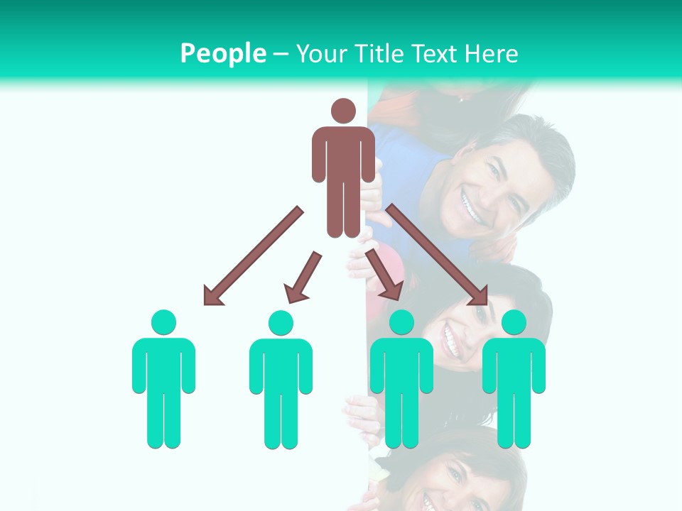 Portrait Colors Society PowerPoint Template