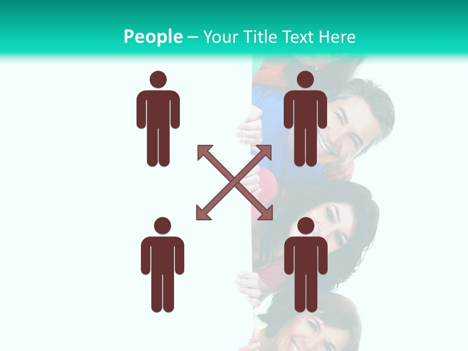 Portrait Colors Society PowerPoint Template