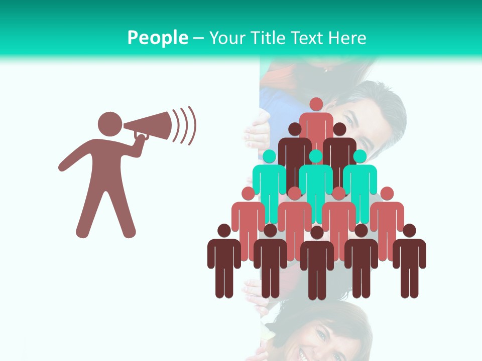 Portrait Colors Society PowerPoint Template