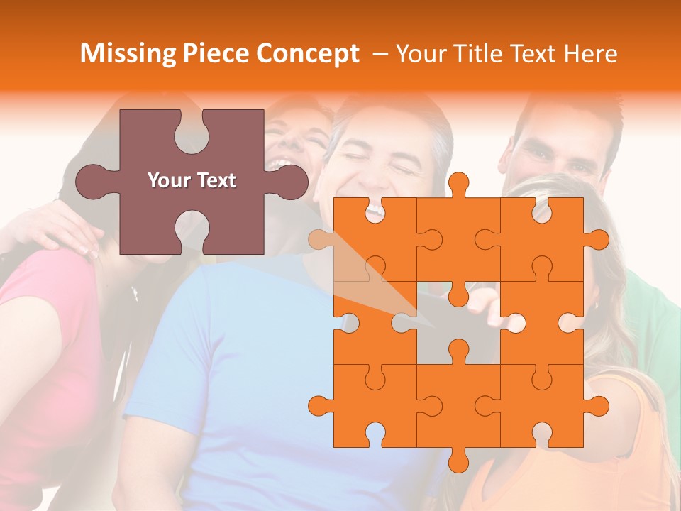 Mobile Business Person PowerPoint Template