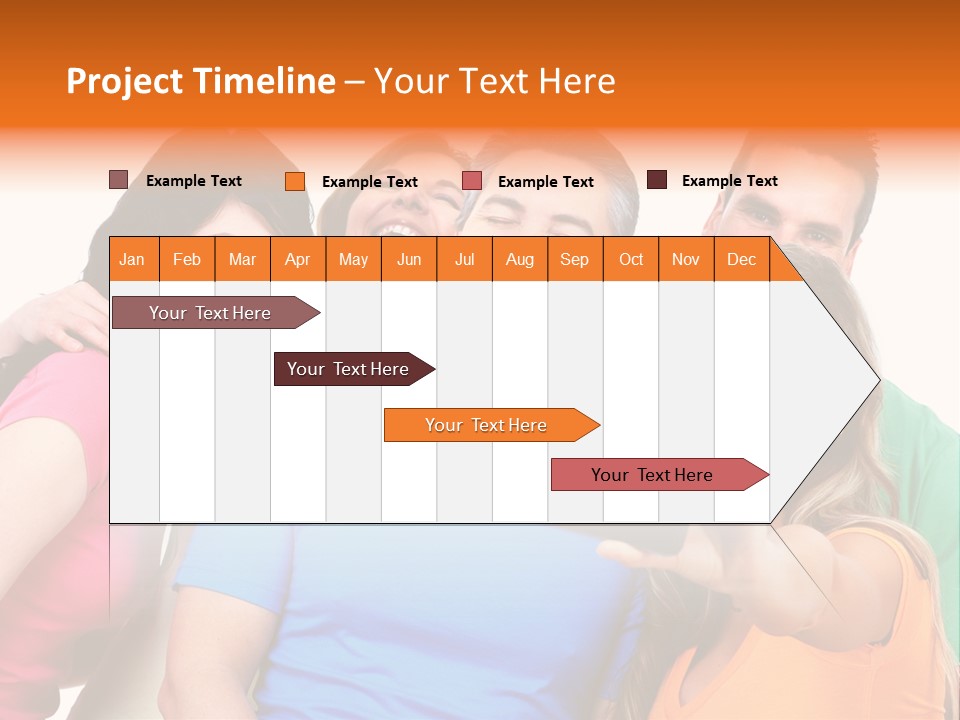 Mobile Business Person PowerPoint Template