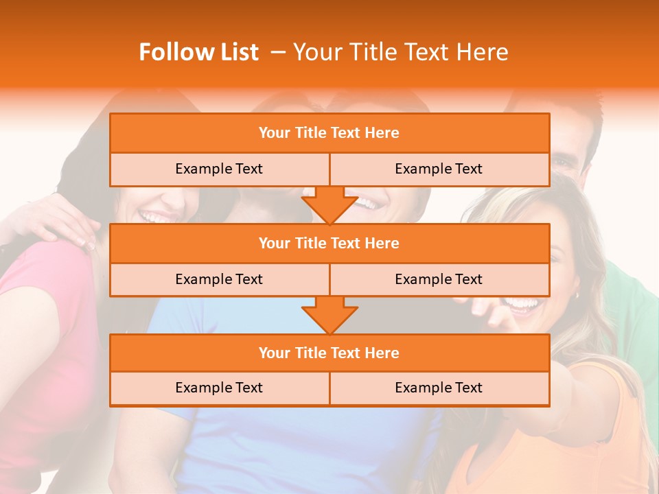 Mobile Business Person PowerPoint Template