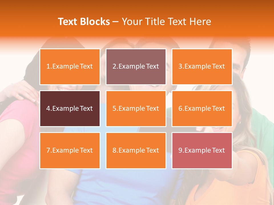 Mobile Business Person PowerPoint Template