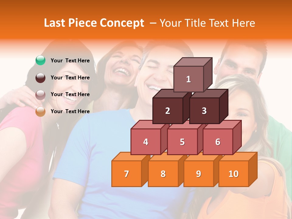 Mobile Business Person PowerPoint Template