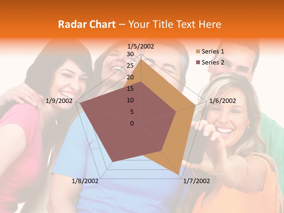 Mobile Business Person PowerPoint Template