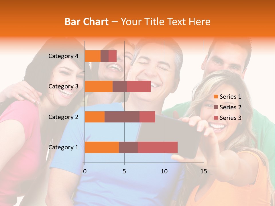 Mobile Business Person PowerPoint Template