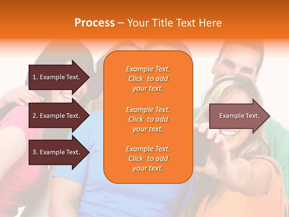 Mobile Business Person PowerPoint Template