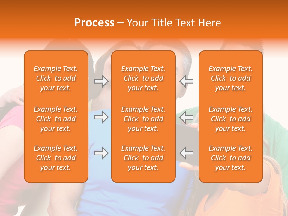 Mobile Business Person PowerPoint Template