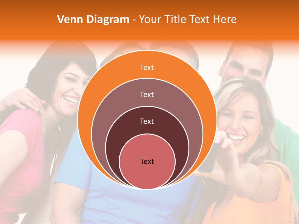 Mobile Business Person PowerPoint Template