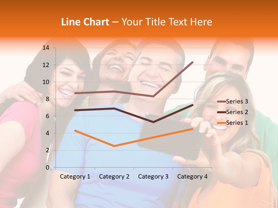 Mobile Business Person PowerPoint Template