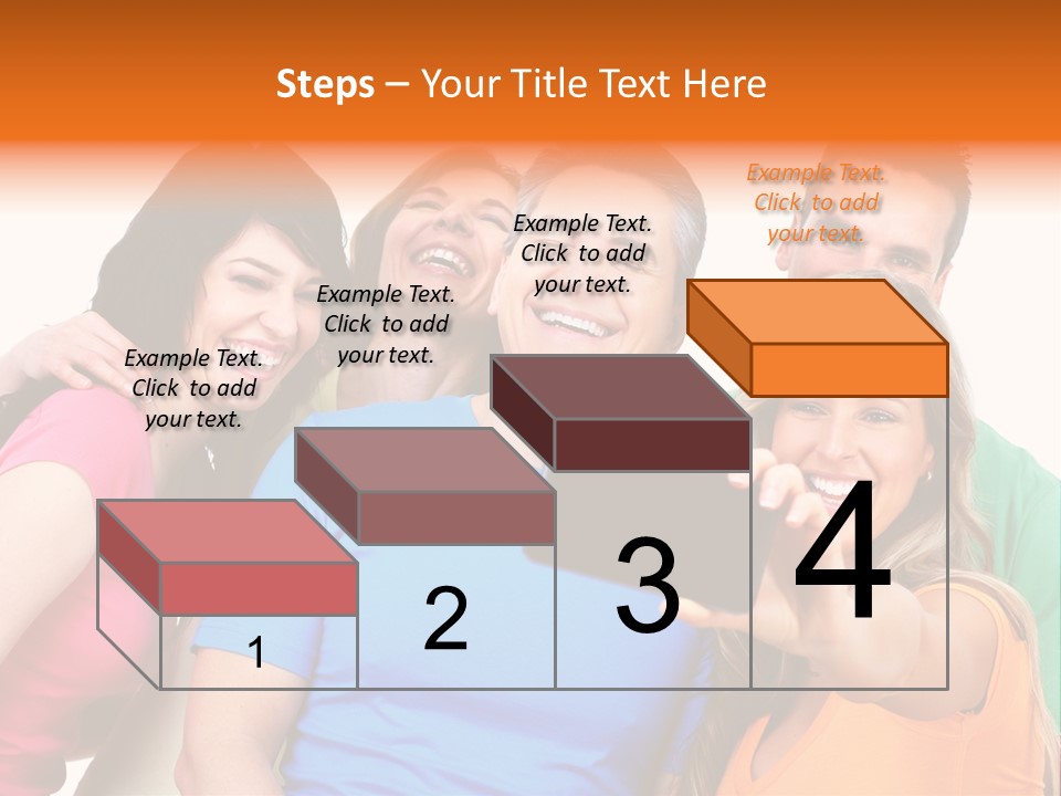 Mobile Business Person PowerPoint Template