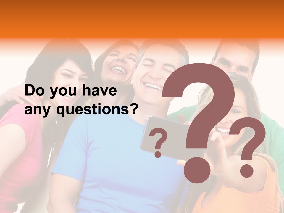 Mobile Business Person PowerPoint Template