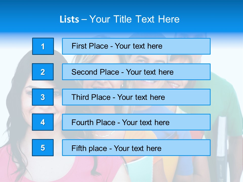 Person Education Men PowerPoint Template