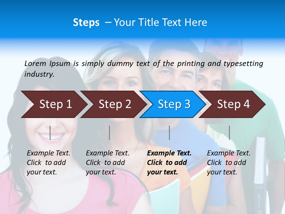 Person Education Men PowerPoint Template