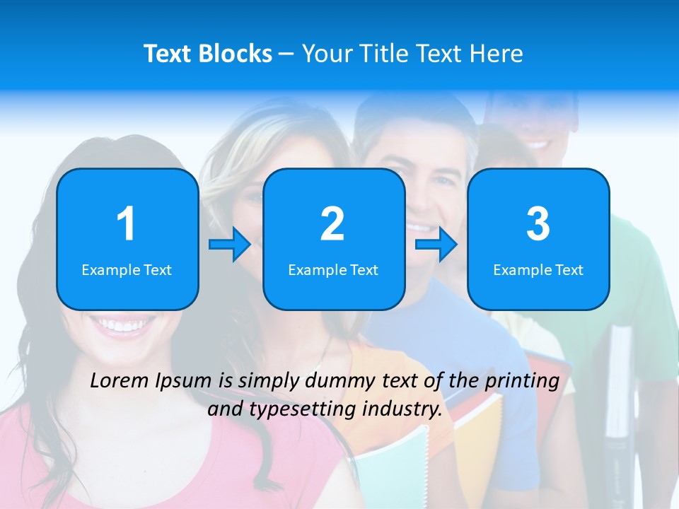 Person Education Men PowerPoint Template