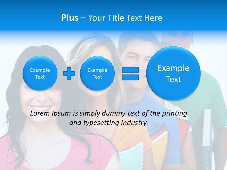 Person Education Men PowerPoint Template