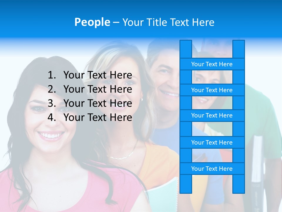 Person Education Men PowerPoint Template