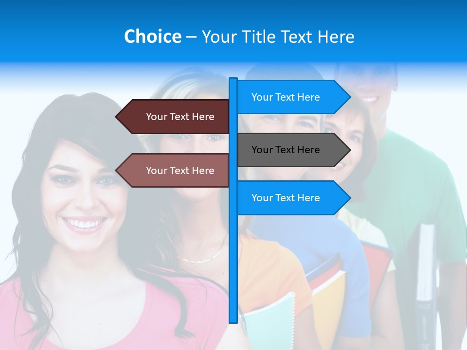 Person Education Men PowerPoint Template