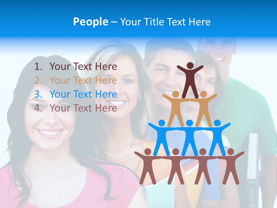 Person Education Men PowerPoint Template